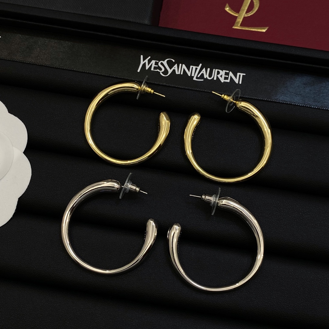 TOP Yves Saint Laurent YSL Earrings - 2 Color