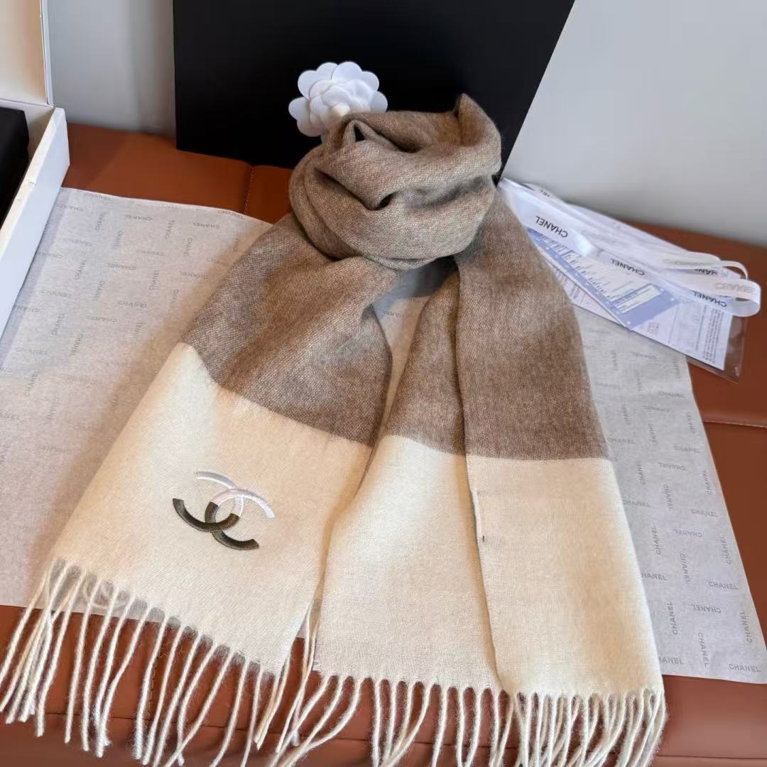 Chanel Cashmere ripple scarf (Replica)