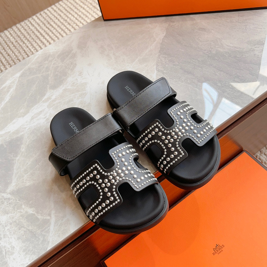Hermès Chypre  Slide Sandals (Replica)