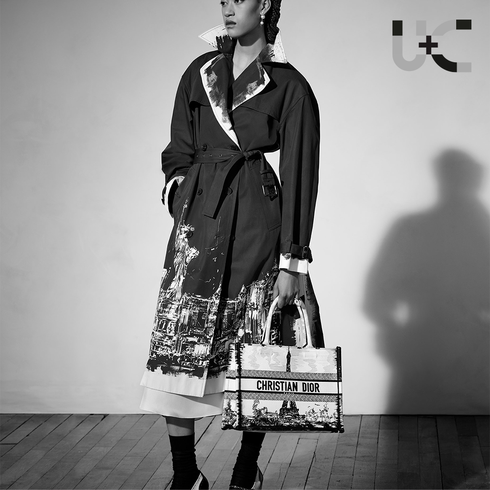 Dior Book Tote Paris Medium Bag（10A Mirror Version）