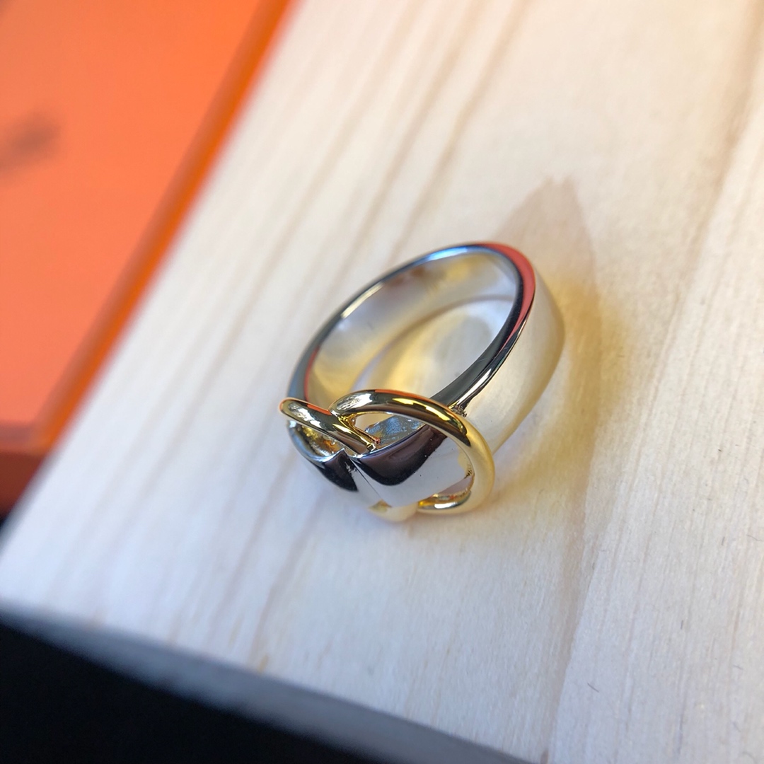 TOP HERMES Ring - Sliver