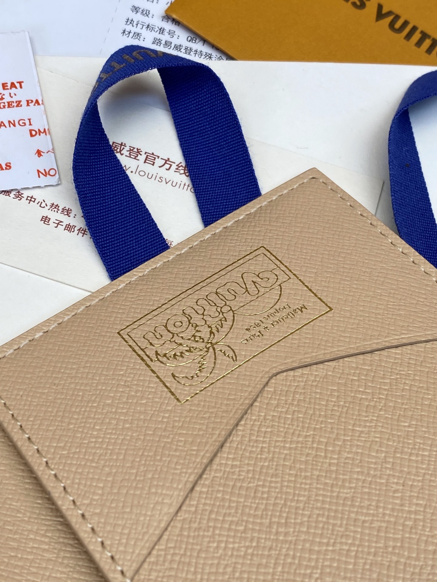 TOP Louis Vuitton LV Monogram Eclipse Card Bag Cowhide 10*14*2.5cm - Khaki