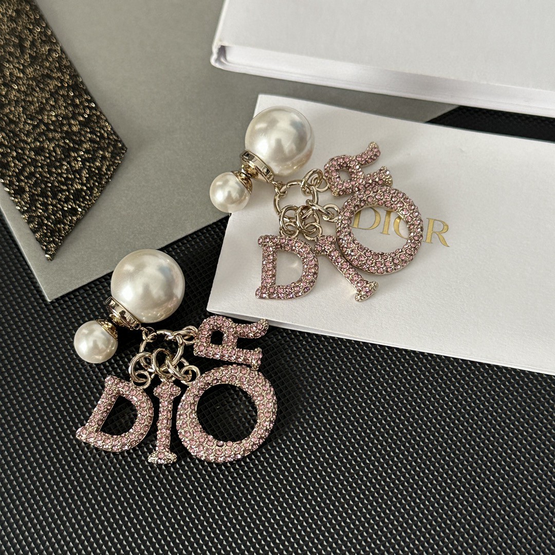 TOP Christian Dior Earring - Pink