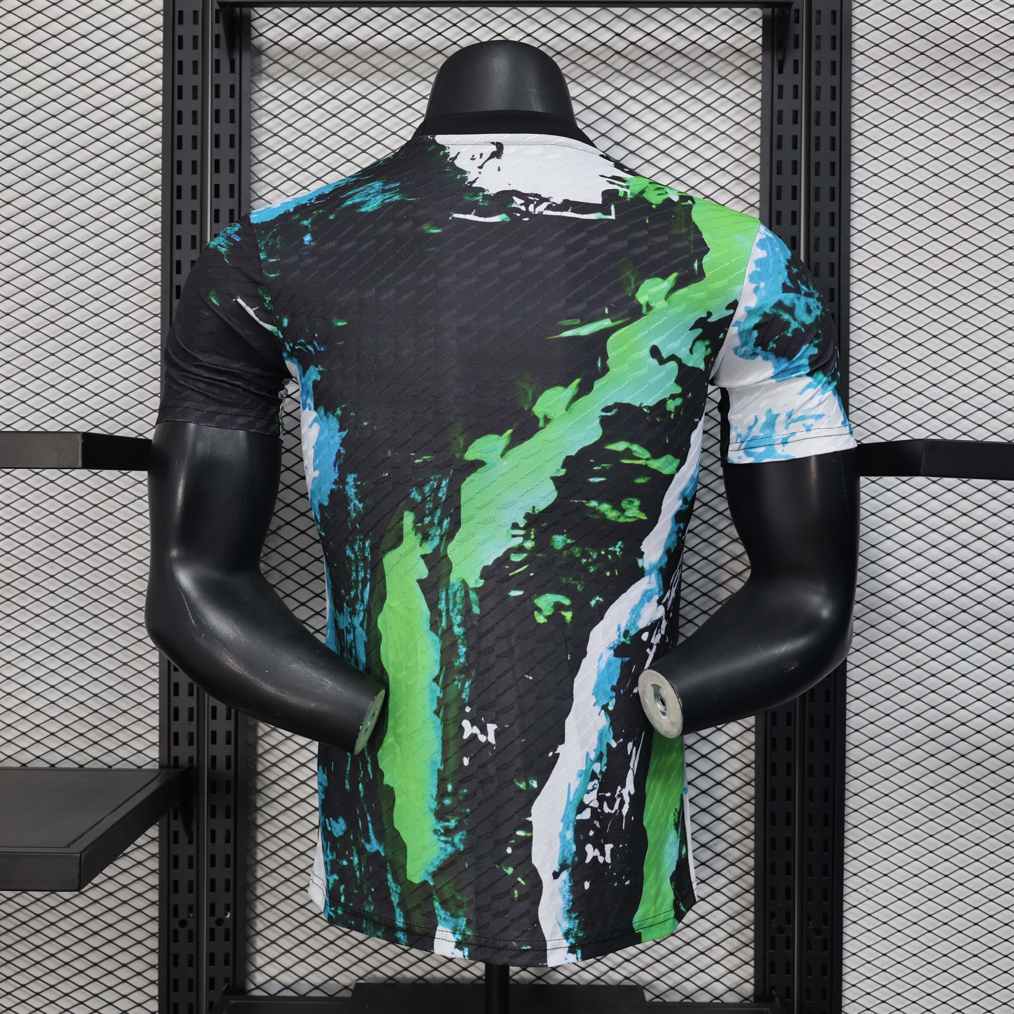 2025/2026 Player Version Real Madrid Special Edition Black And Green Football Shirt 1:1 Thai Quality