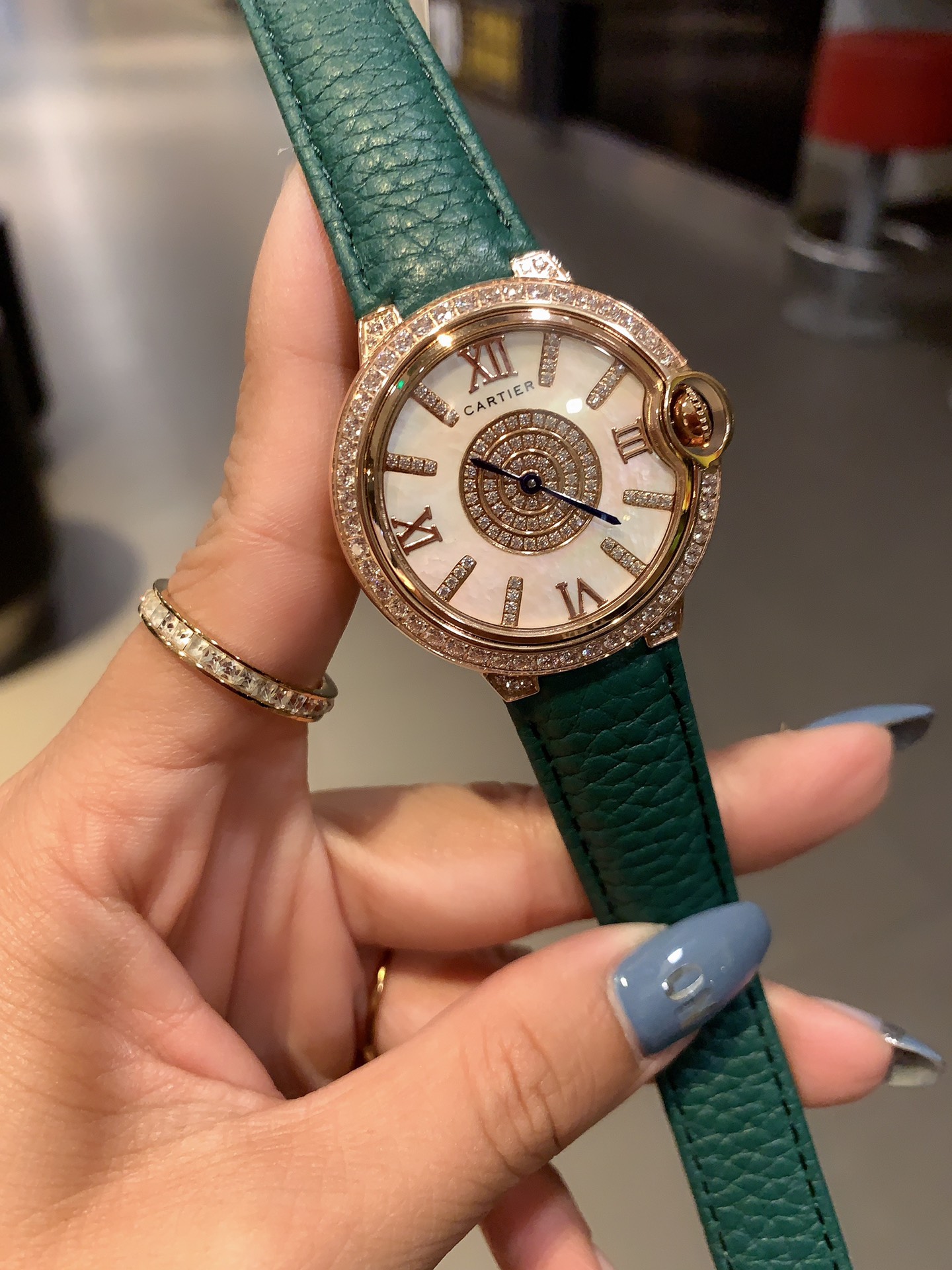 TOP Cartier Watch 36 mm -  Green