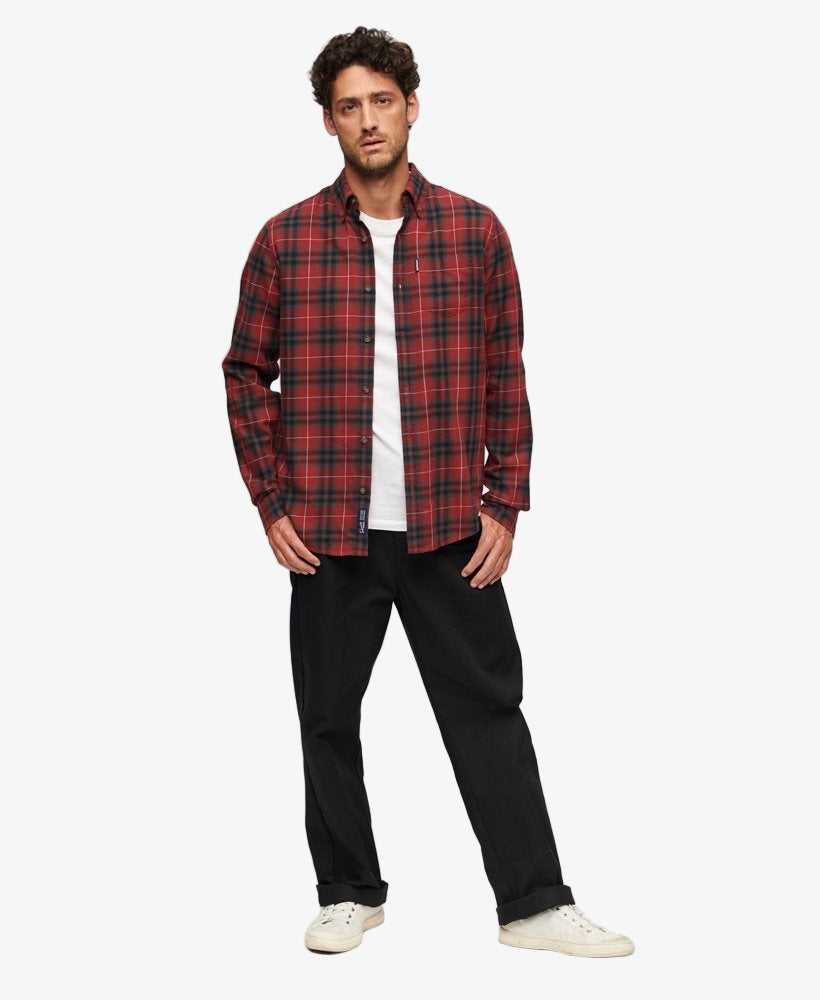 Vintage Check Shirt | Hoxton Check Red
