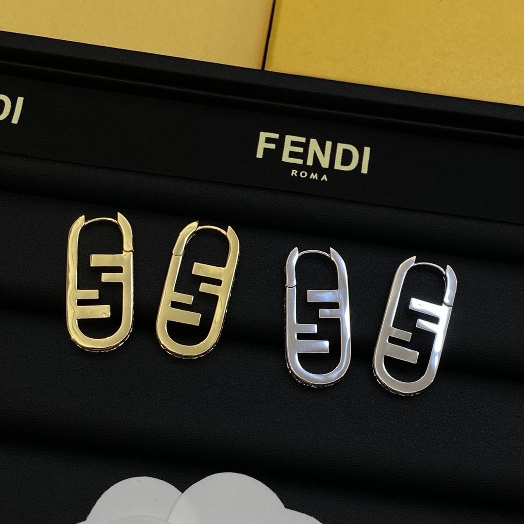 TOP FENDI FF Earrings - 2 Color