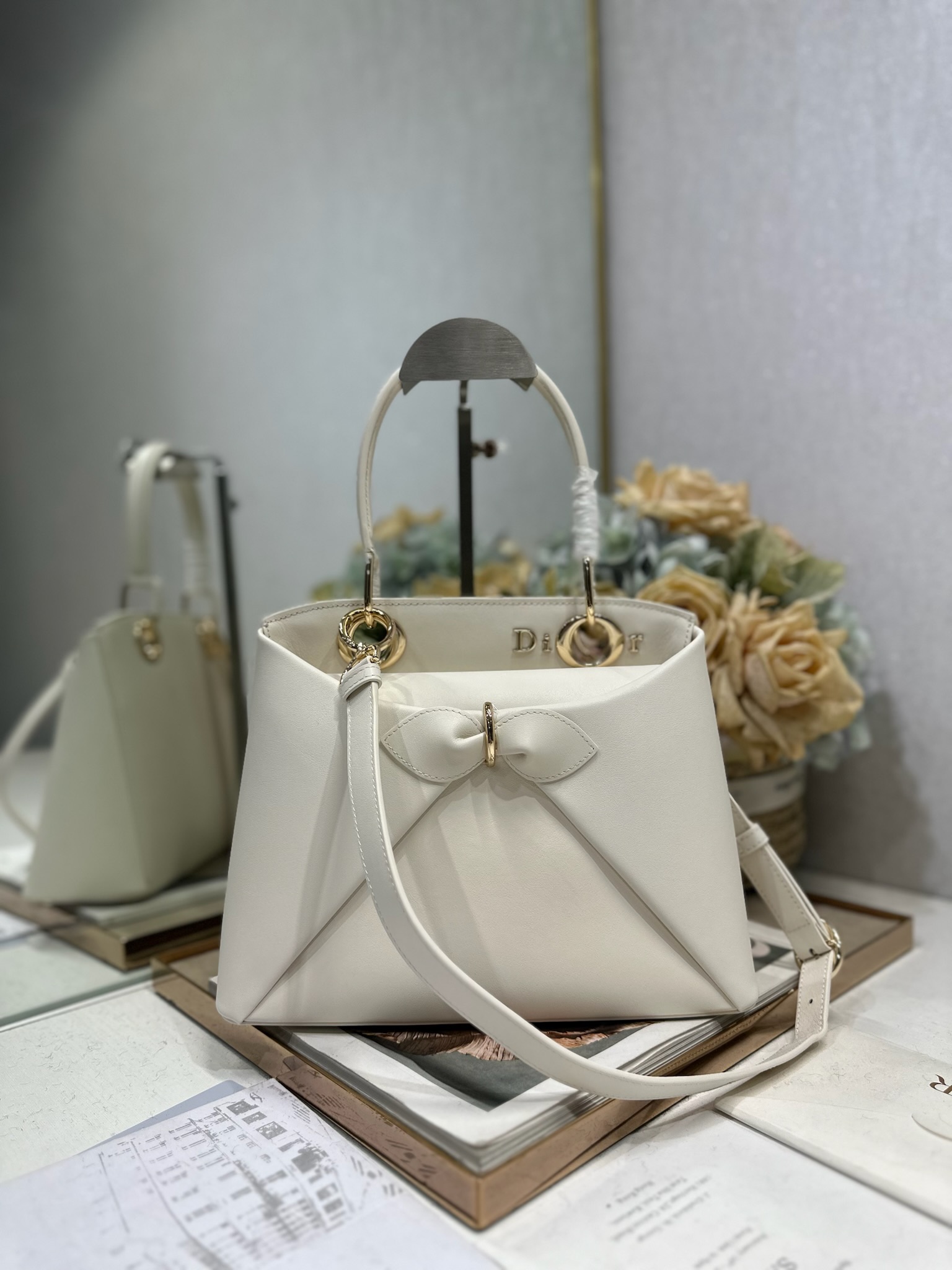 TOP Christian Dior Bag with Bow 28x10x22cm - 7 Colors