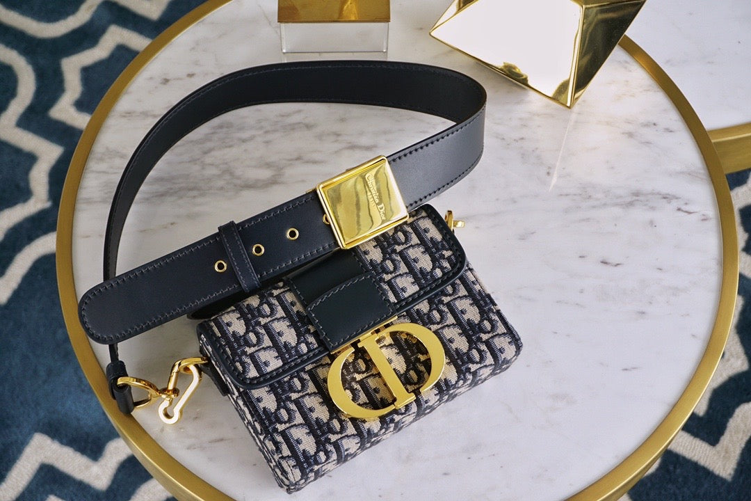 Top Christian Dior 30 Montaigne Box Bag - Black