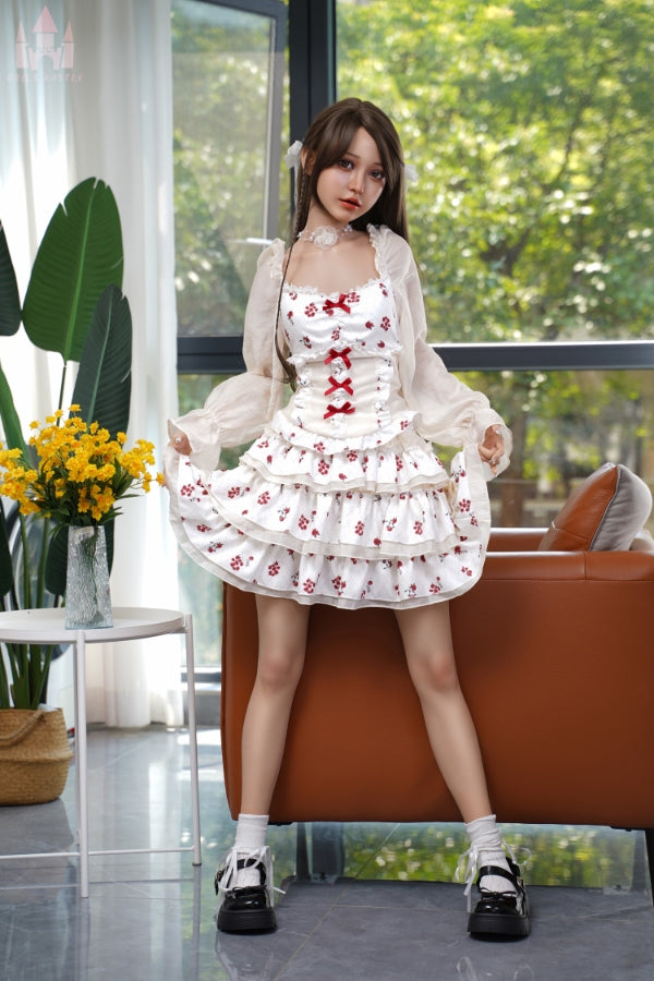 158cm/5ft2 B-cup Small Breast Silicone Sex Doll - #S21
