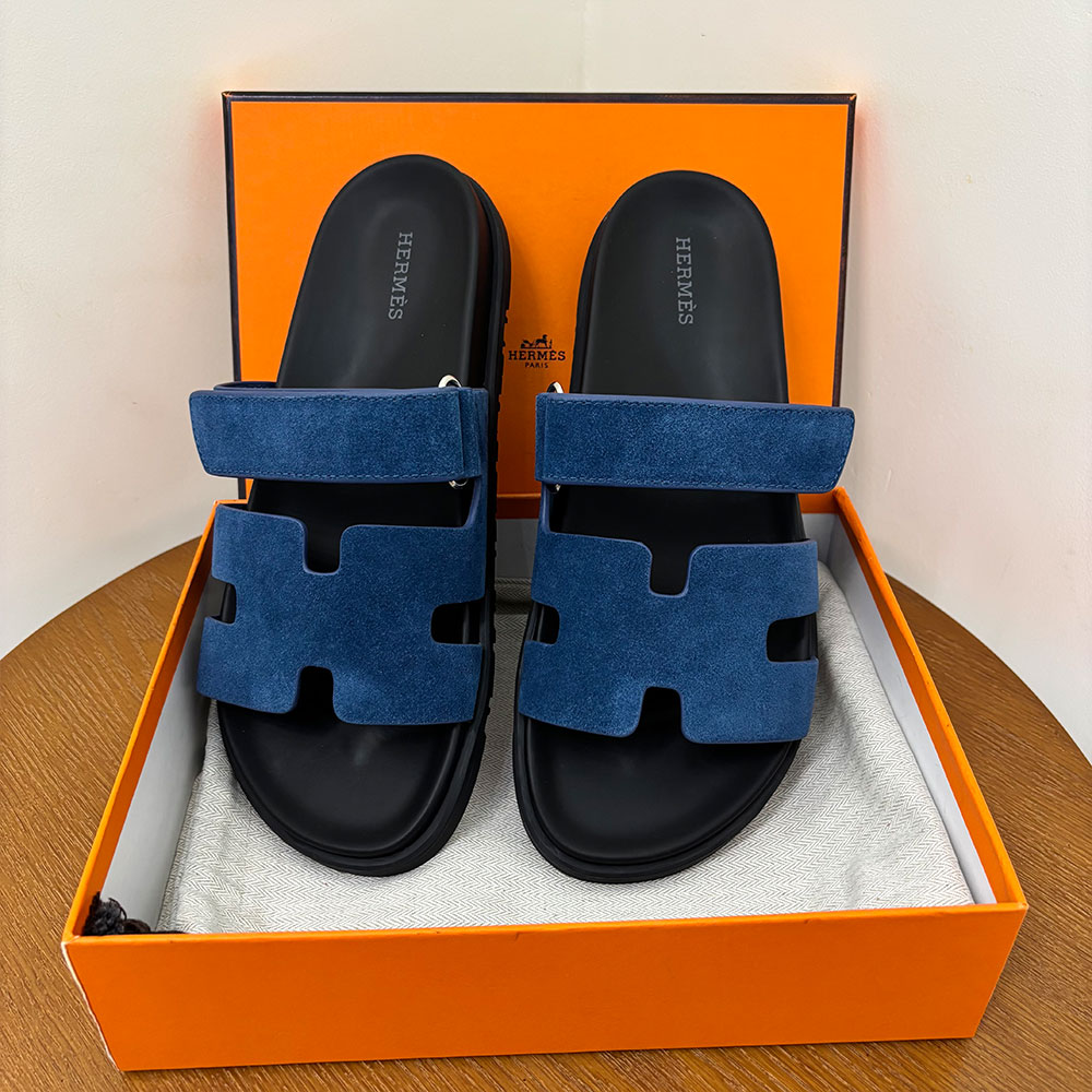 Hermès Chypre leather sandals （Replica）