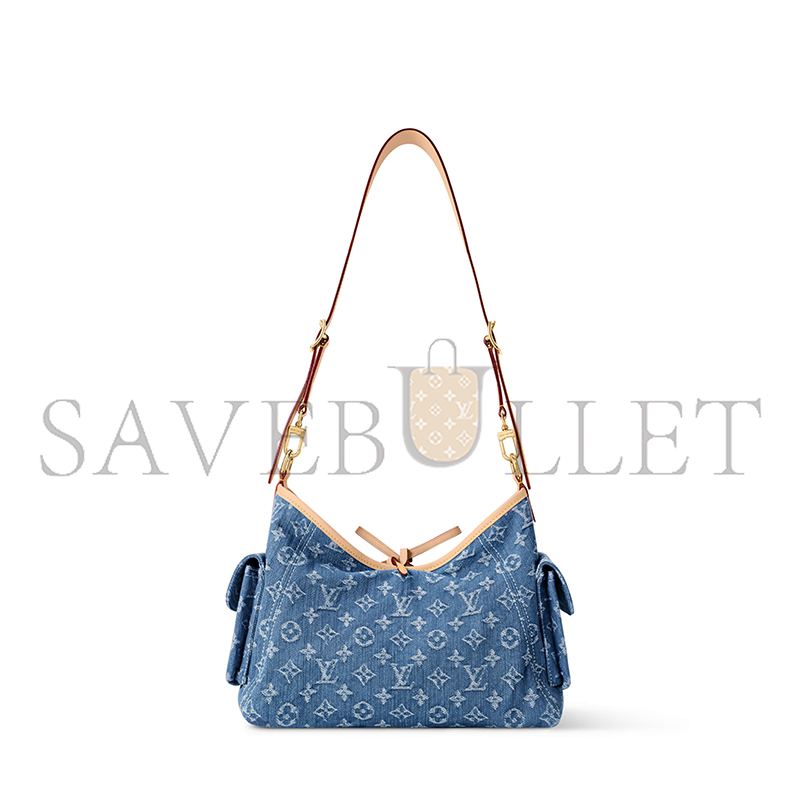 LOUIS VUITTON DENIM CARRYALL CARGO PM M28287 (33.5*23*15cm)