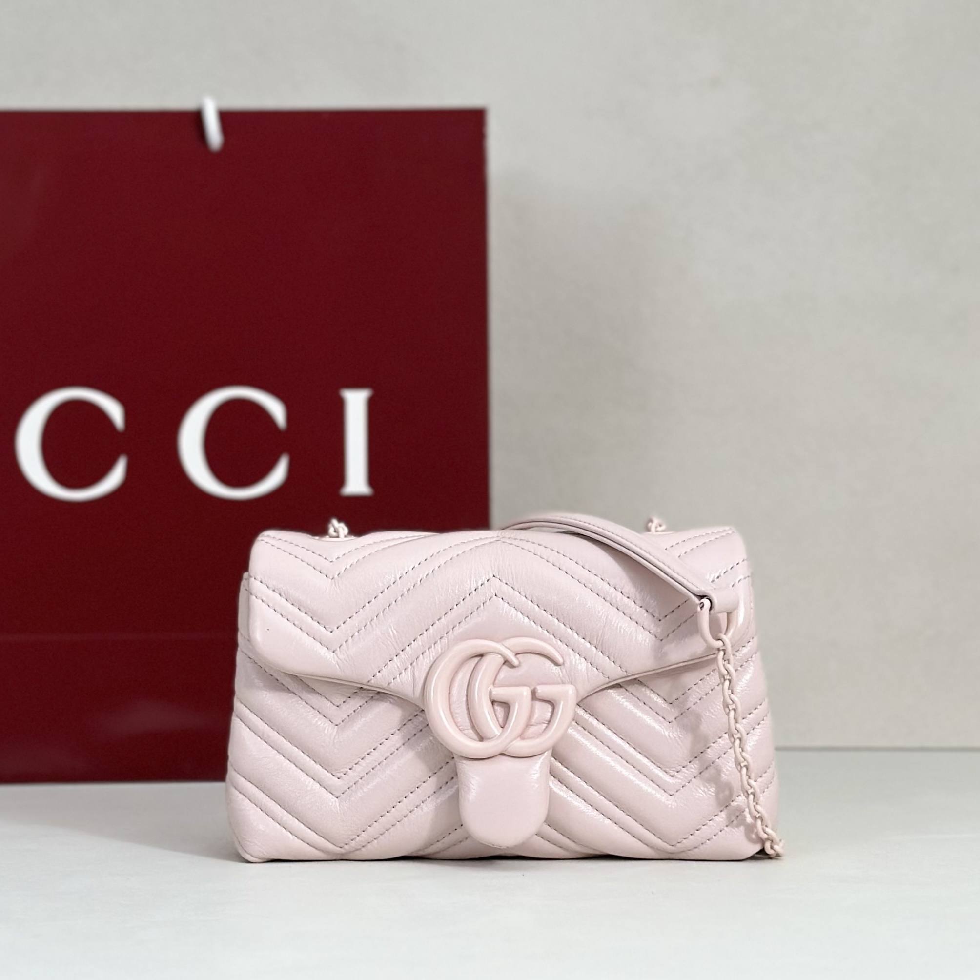 TOP GUCCI GG Marmont Bag 20X12X6.5cm - 3 Colors