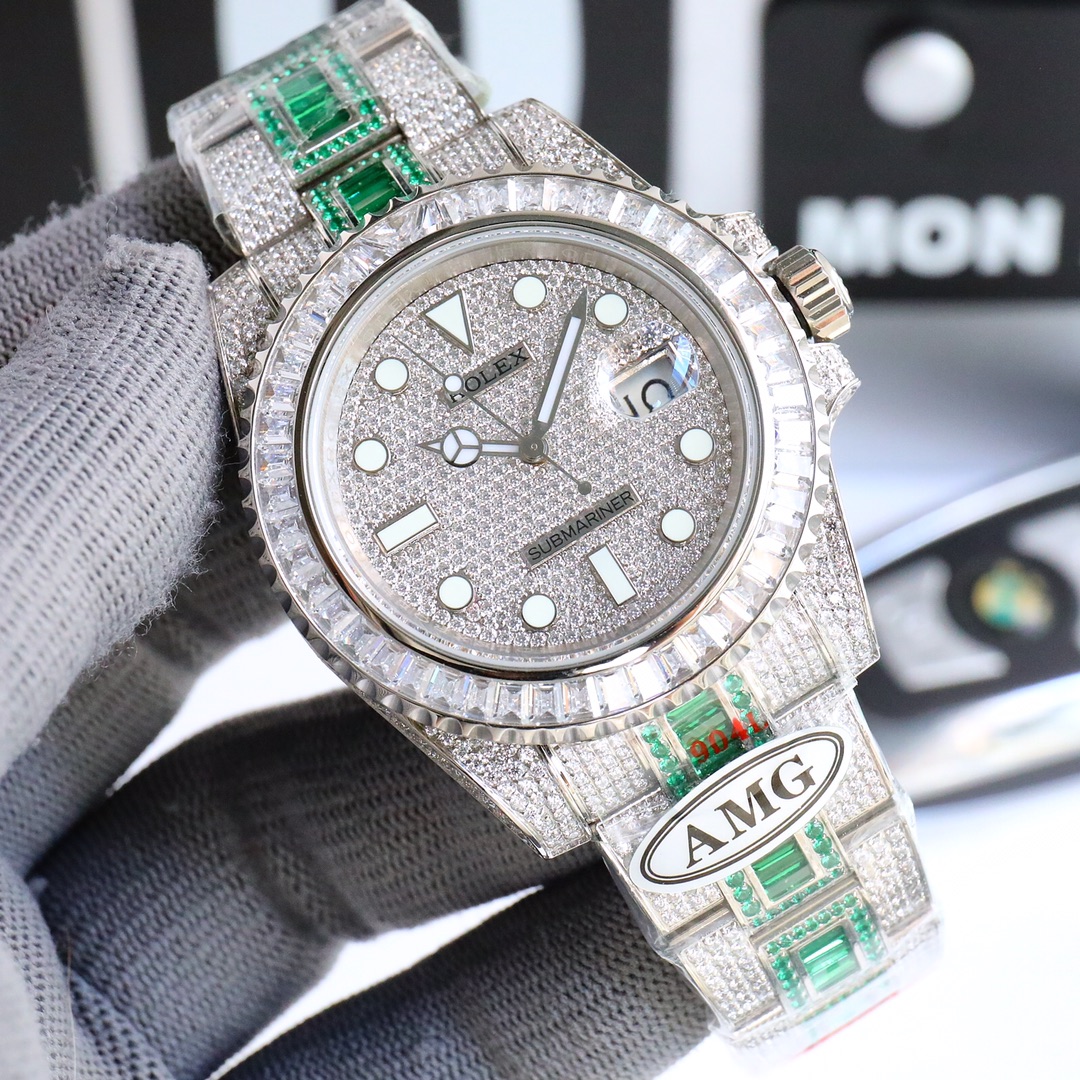 TOP ROLEX ROLEX Rolex Starry Wrist Pavé Diamond model - 3 Colors