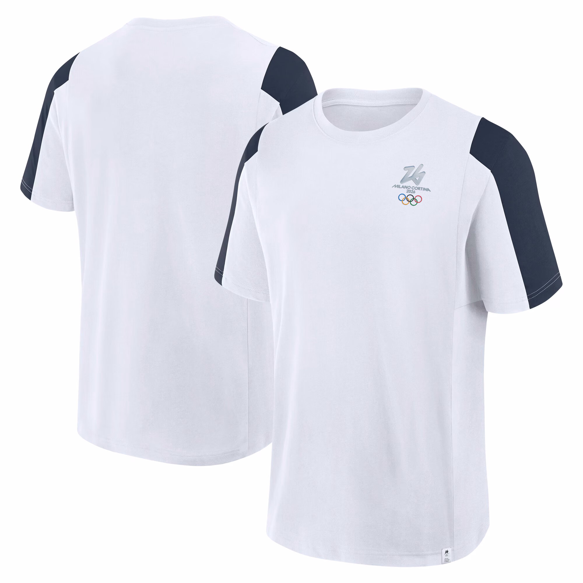 Milano Cortina 2026 Olympics Panel T-Shirt - White