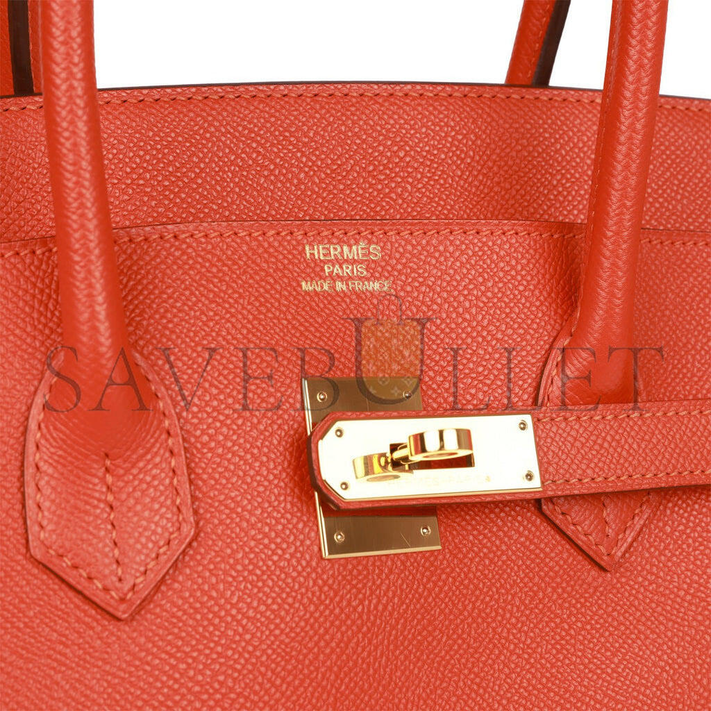HERMES BIRKIN 35 EPSOM GOLD HARDWARE (35*25*18cm)