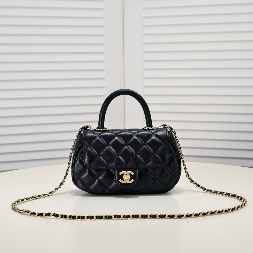Chanel coco Leather Handle Shoulder Crossbody Bag（Replica）