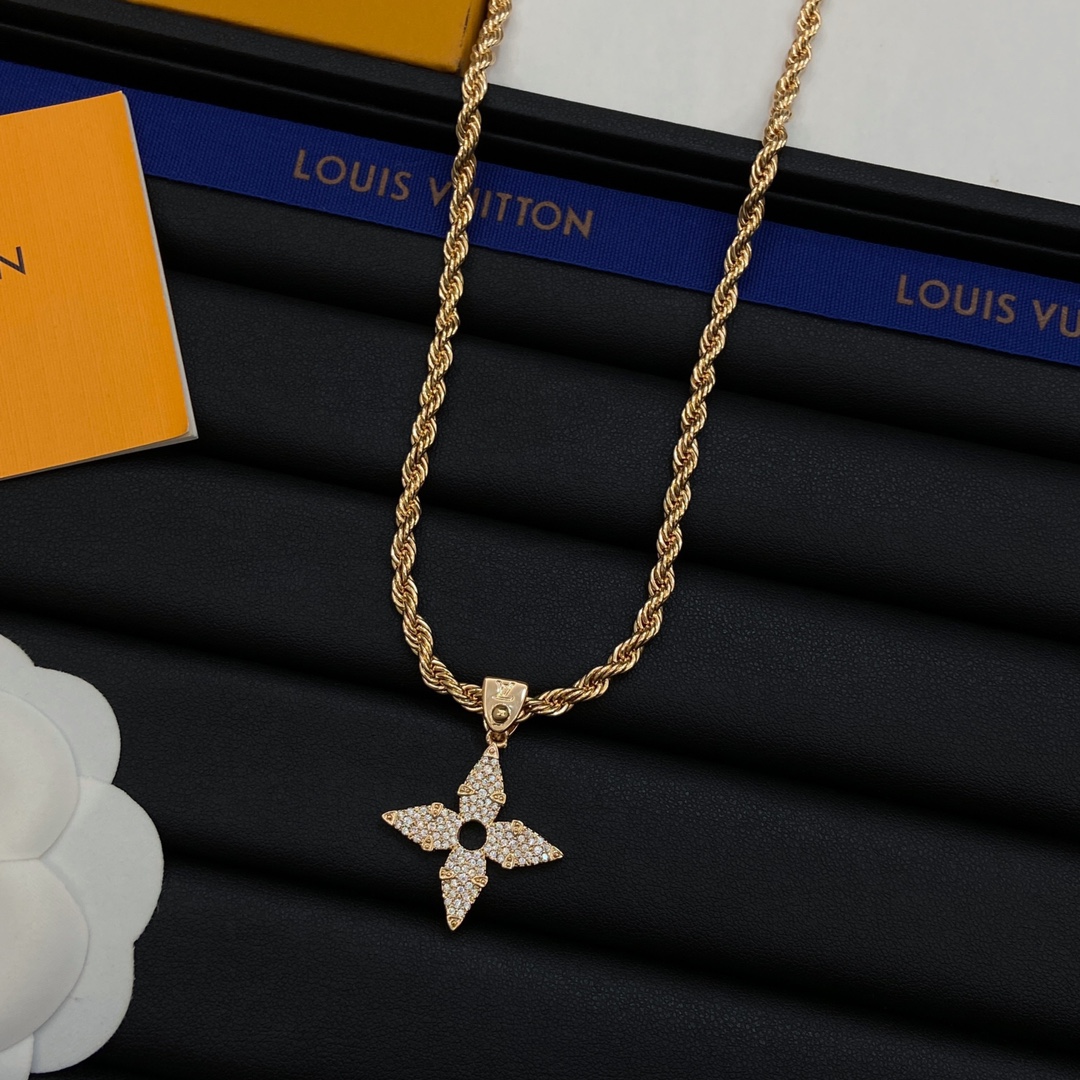 TOP Louis Vuitton LV Necklaces - 3 Colour