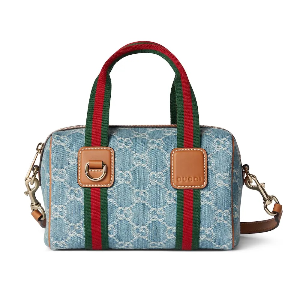 TOP GUCCI Mini GG  Bag 20 x 13 x 13 cm - Blue