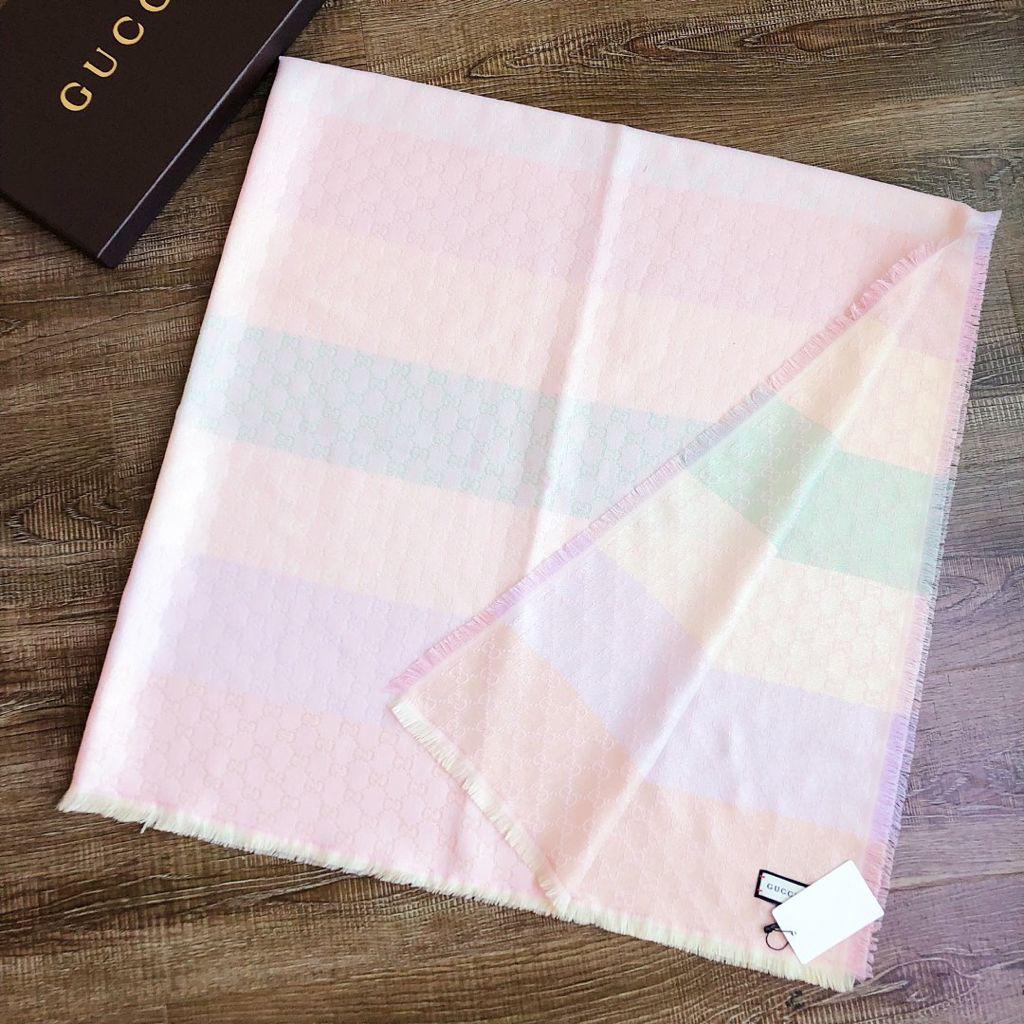 TOP GUCCI Scarf Big Square  - Light Pastel Multi-Color