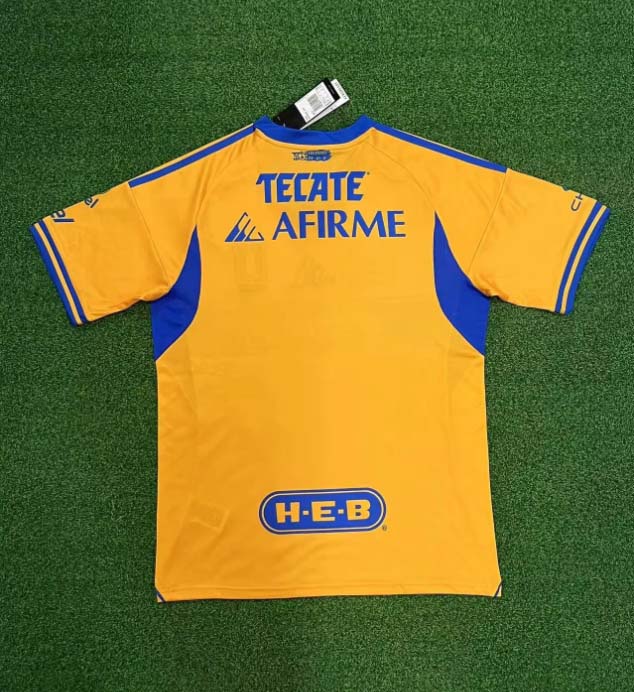 2025/2026 Tigres Home Football Shirt 1:1 Thai Quality