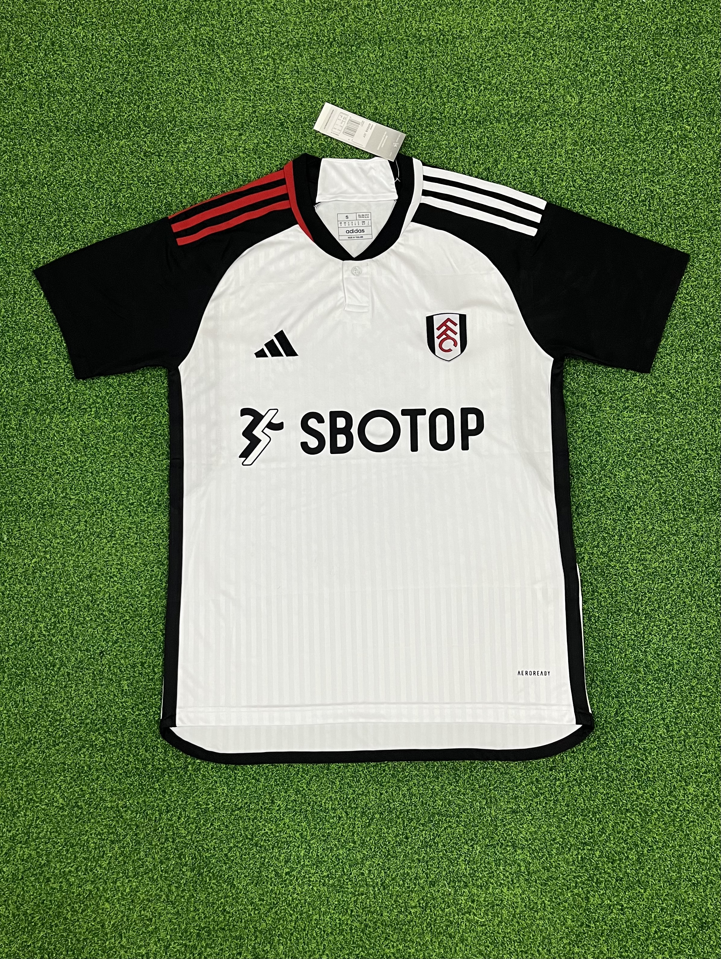 2425 Fulham Home  jersey.Player embroidery version