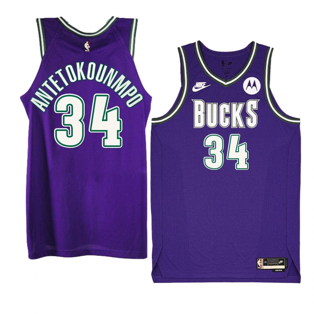 Giannis Antetokounmpo Milwaukee Bucks 2022-23 Classic Jersey