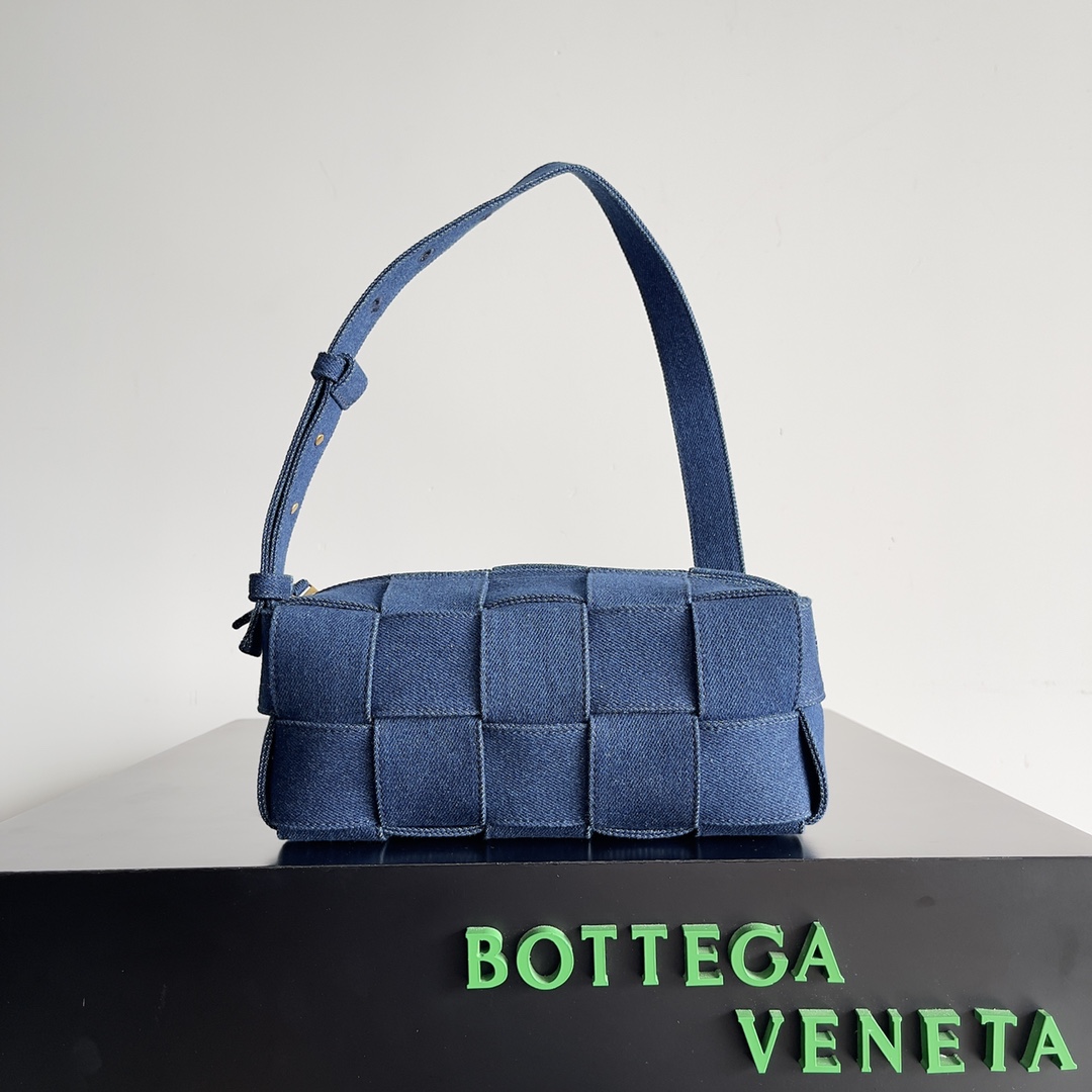 TOP Bottega Veneta BV Cassette Bags - Dark Blue