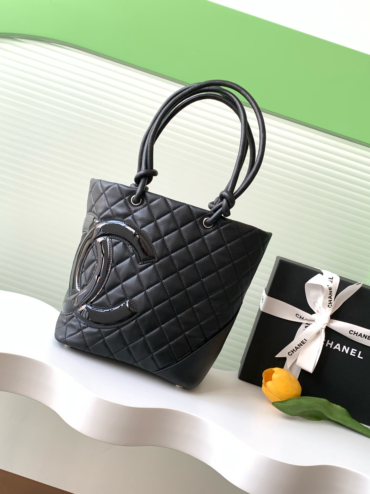 TOP CHANEL Cambon Bag 20x16x7cm/30x25x15cm - 5 Color