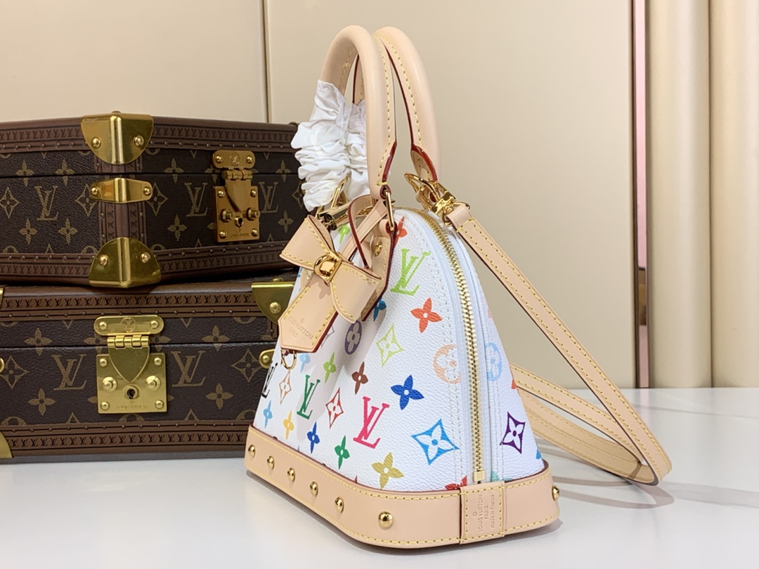 TOP Louis Vuitton LV Alma Bag BB 23.5X17.5X11.5cm - 2 Color