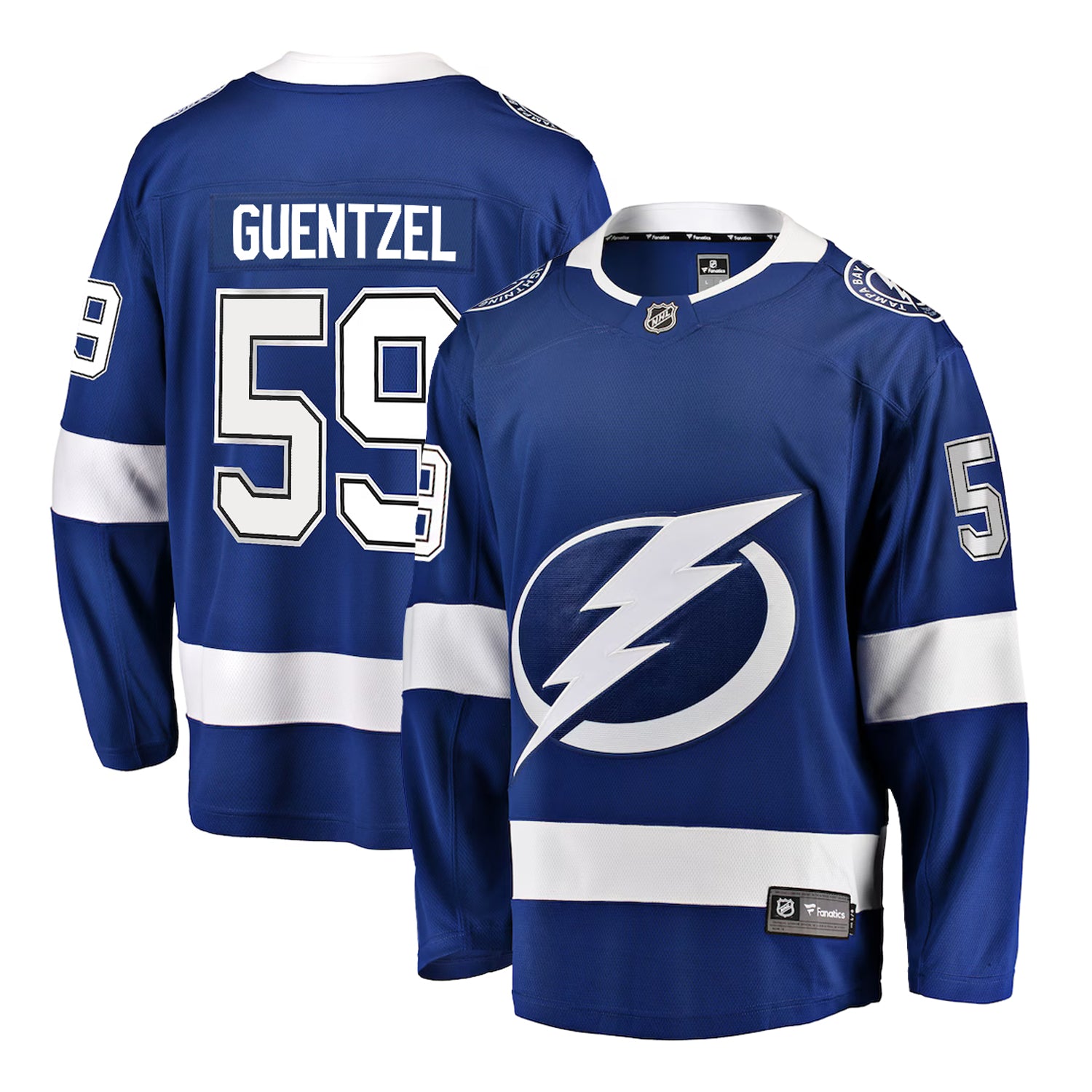 Jake Guentzel Tampa Bay Lightning NHL Fanatics Breakaway Home Jersey