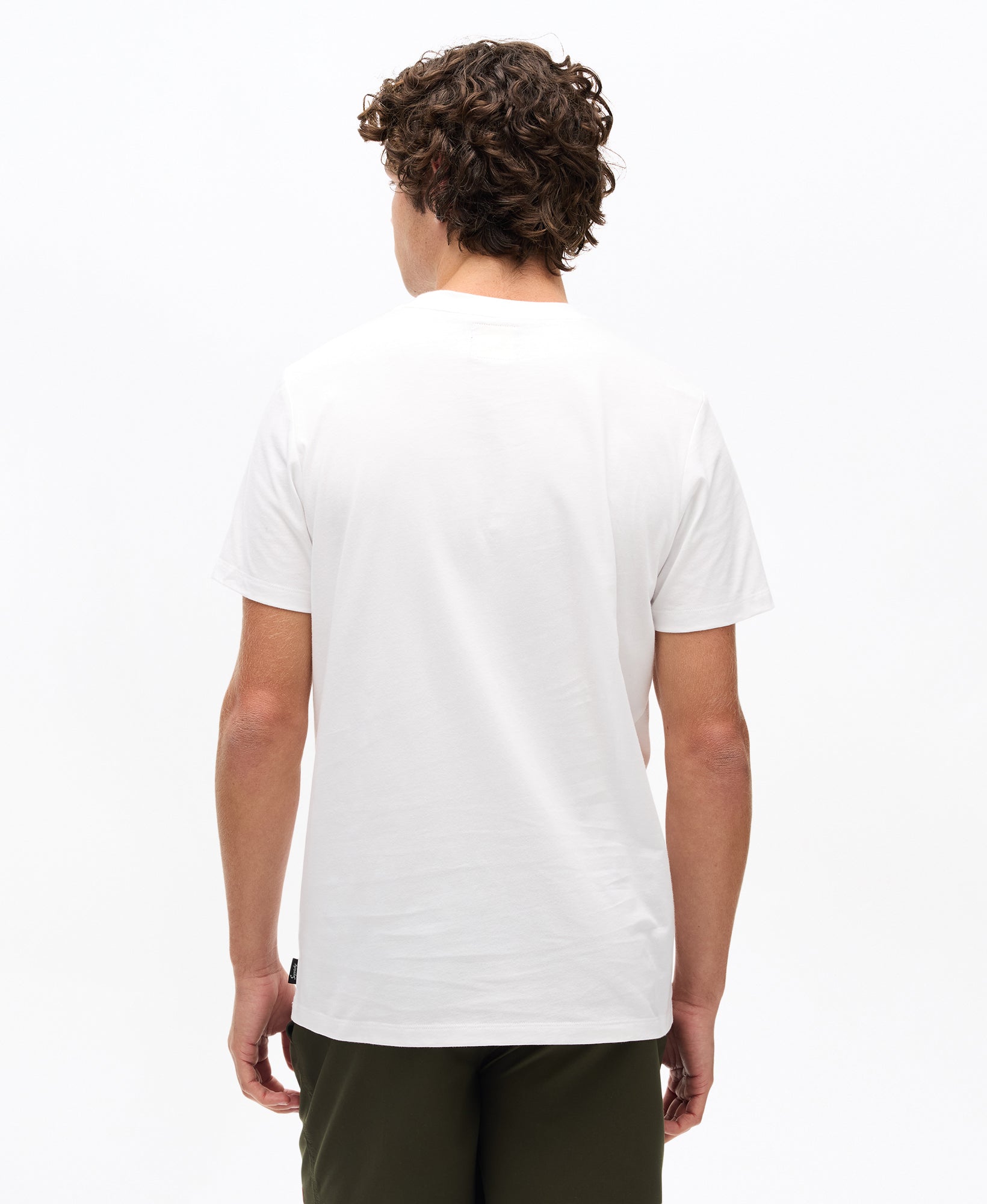 Biker Graphic Tee | White