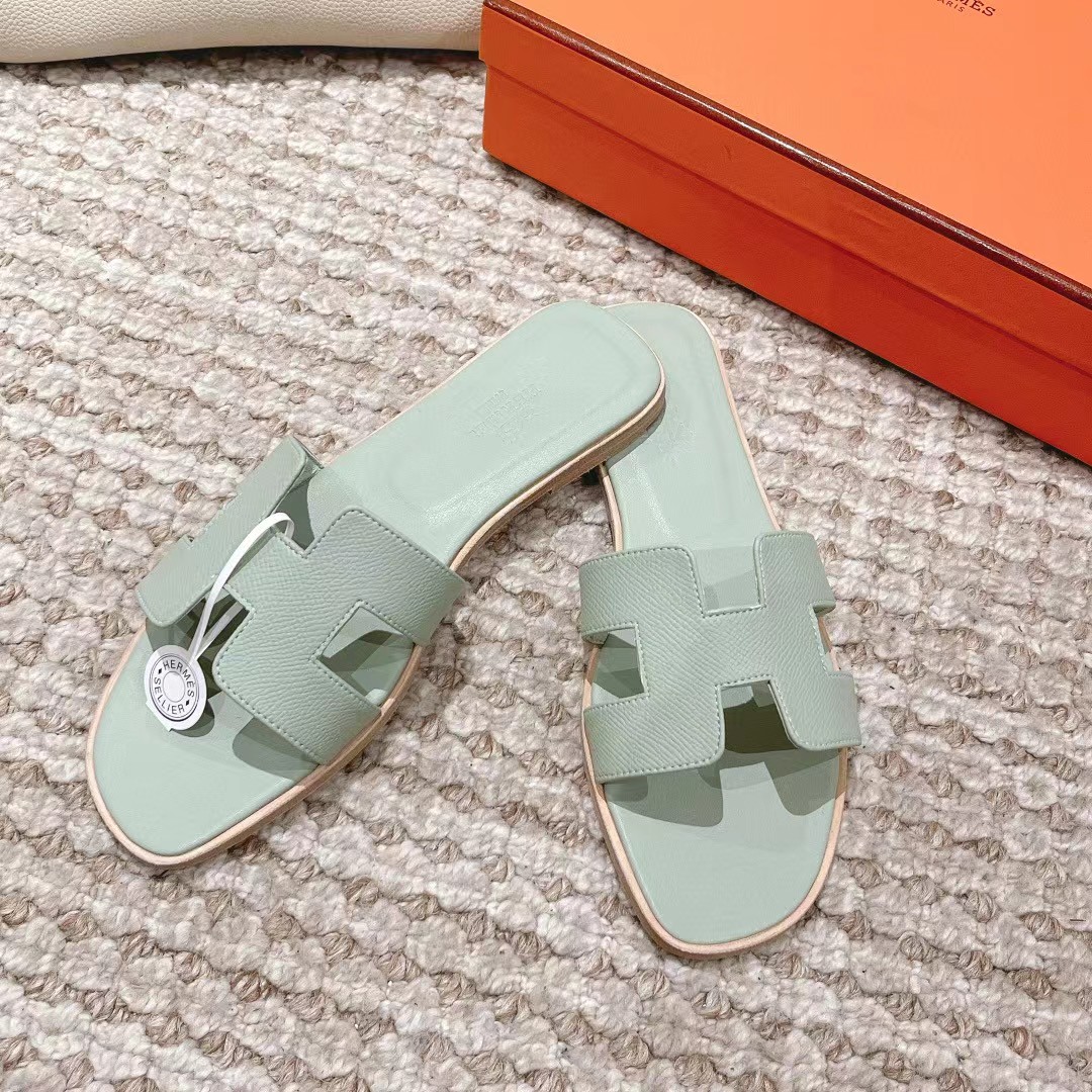 TOP HERMES Oran Sandals - 4 Color