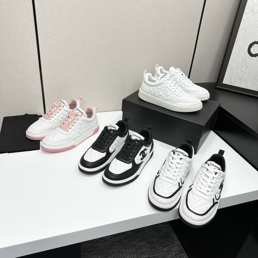 TOP CHANEL Casual Sneakers - 4 Colors