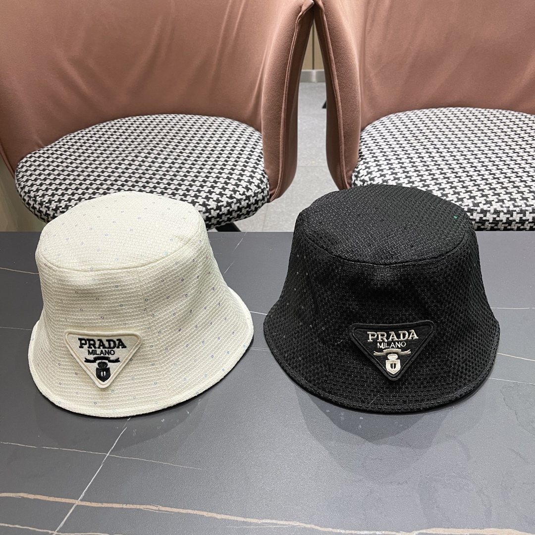 TOP PRADA Bucket Hat - 2 Color