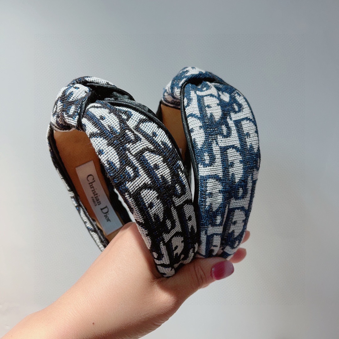 TOP Christian Dior New Hairband - 2 Colors
