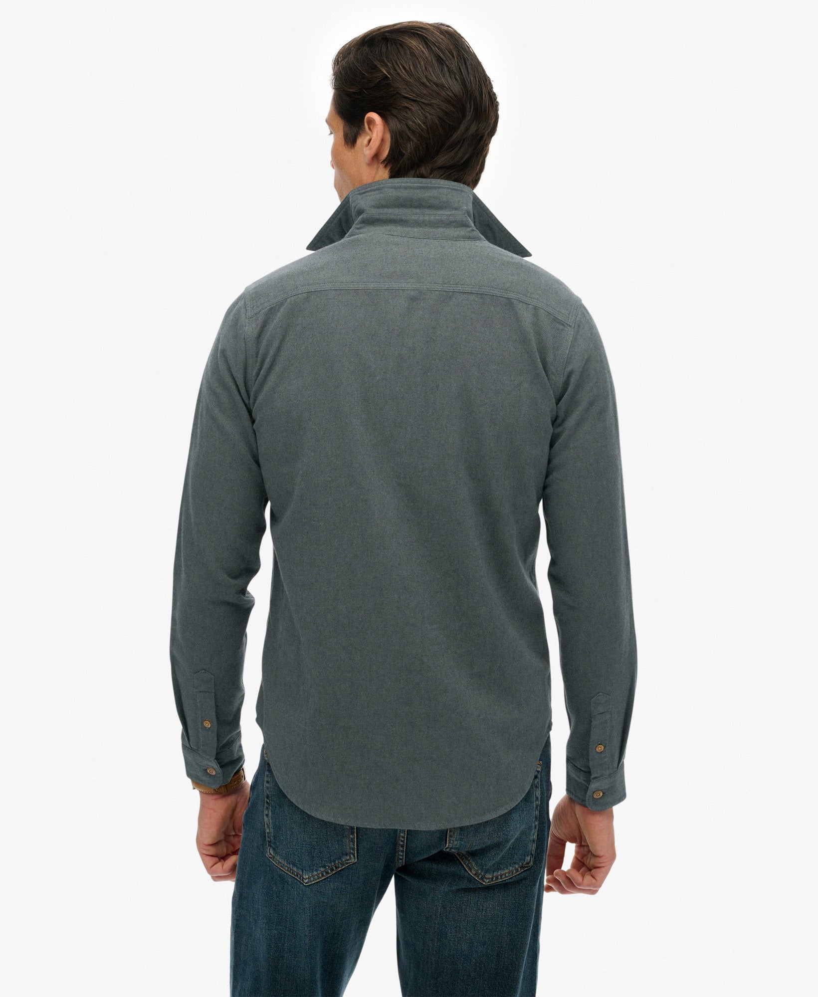 Flannel Workwear Shirt | Balsam Green