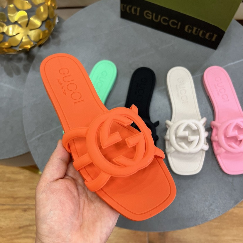 Gucci Rubber Slippers (Replica)