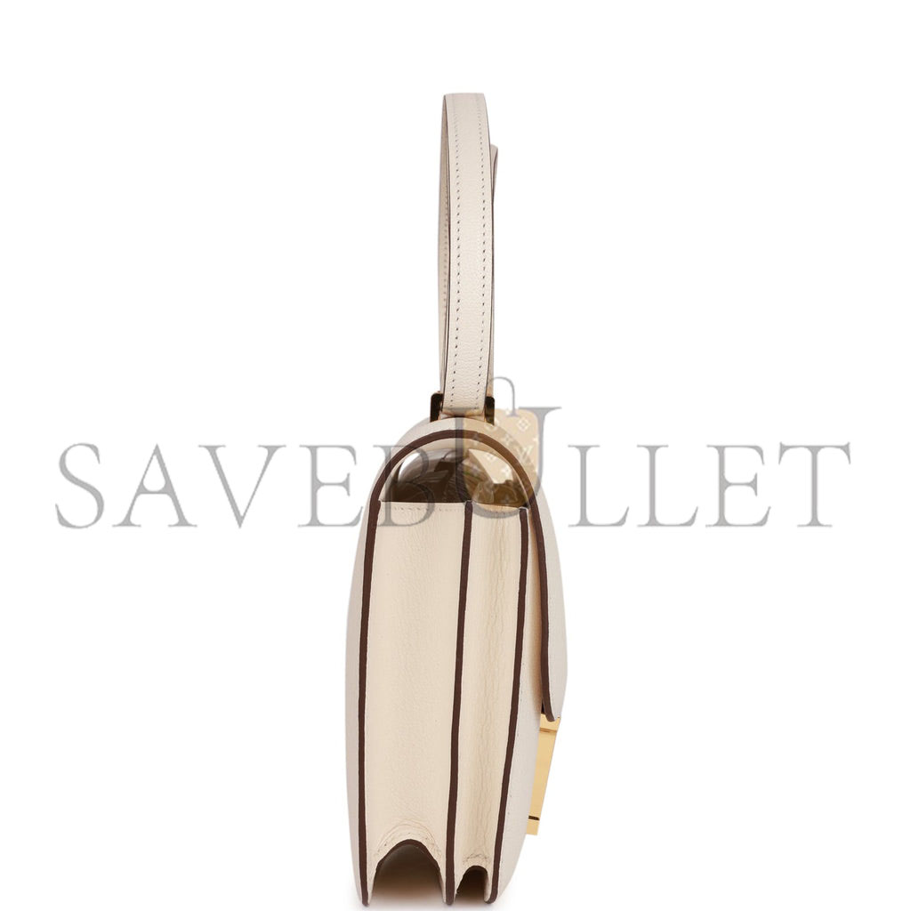 HERMES CONSTANCE 18 CHEVRE GOLD HARDWARE (18*15*4cm)