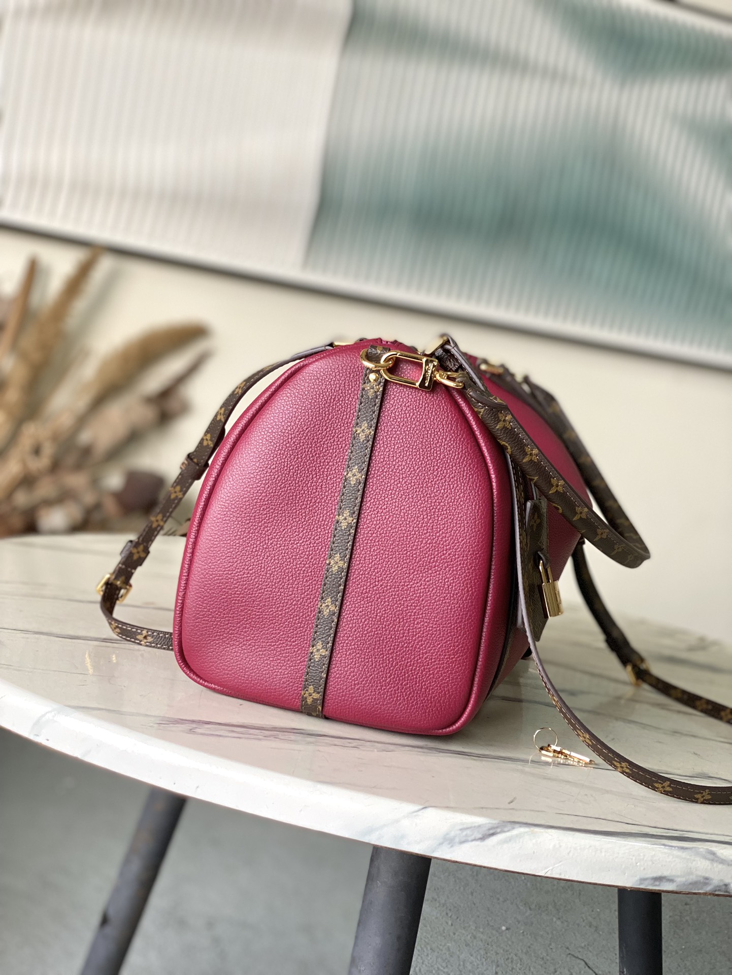 TOP Louis Vuitton LV Express Bag 24 x 18.5 x 36  cm - Rose Red