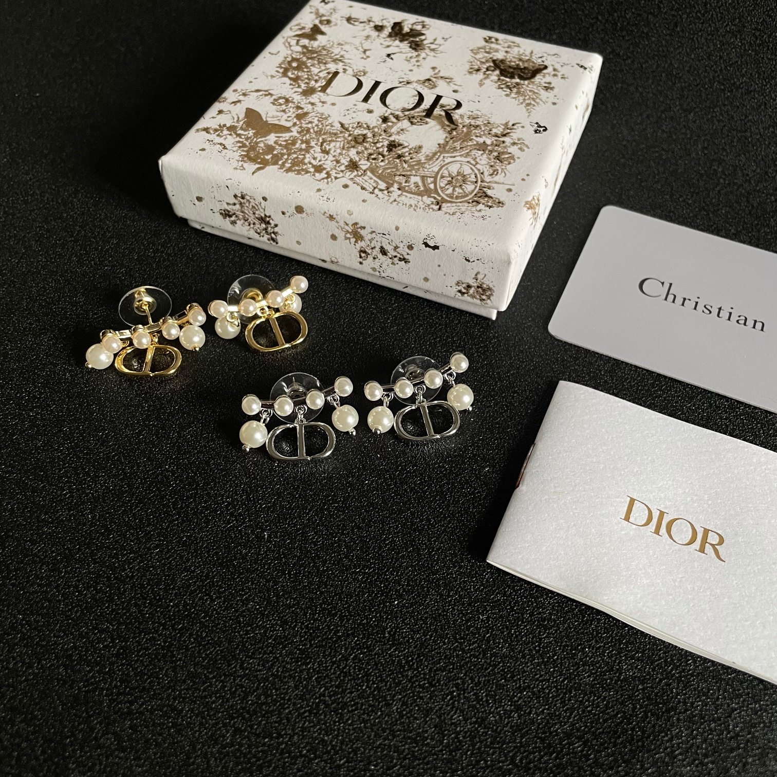 TOP Christian Dior Earring - 2 Colors