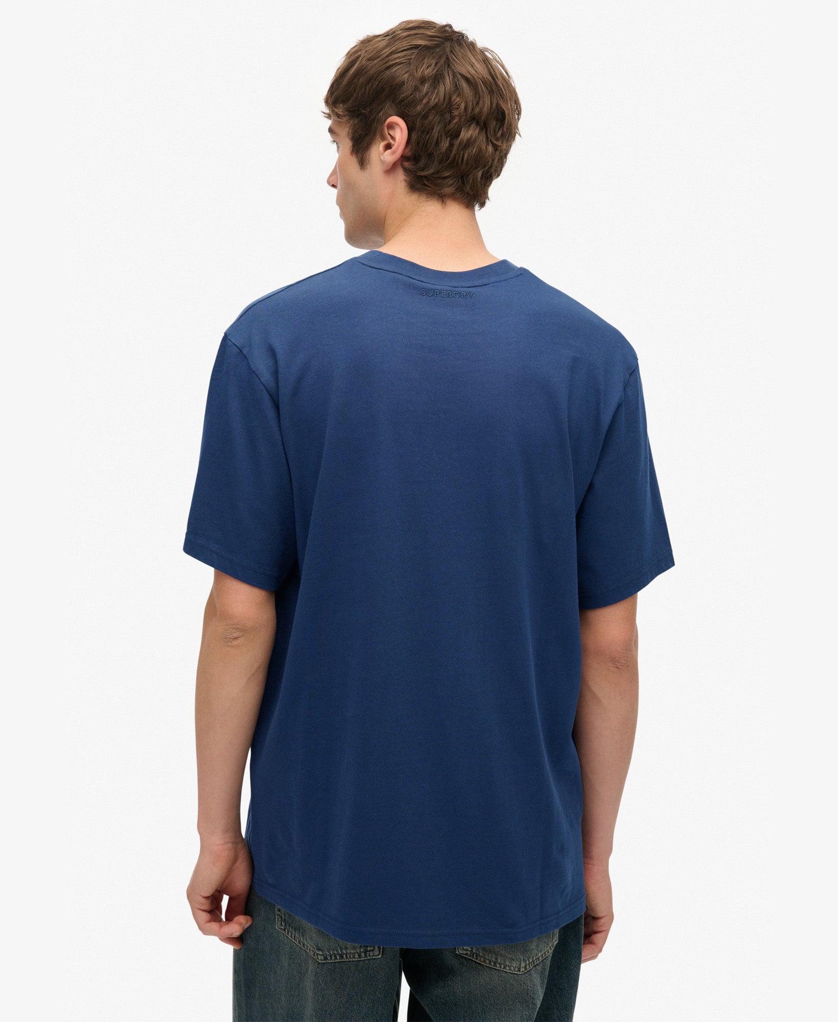 Blank Oversized Tee | Insignia Blue