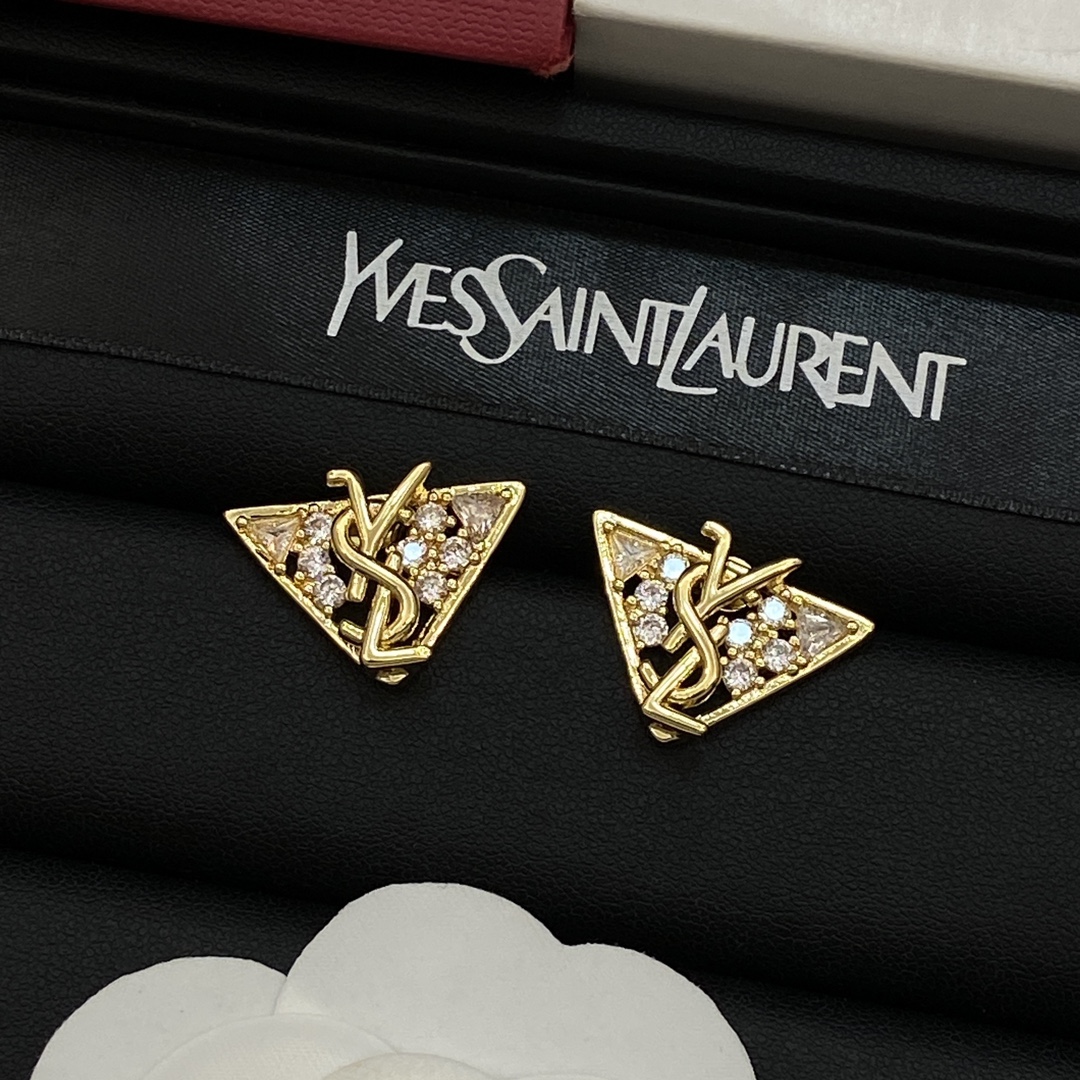 TOP Yves Saint Laurent YSL Earrings - 2 Colors