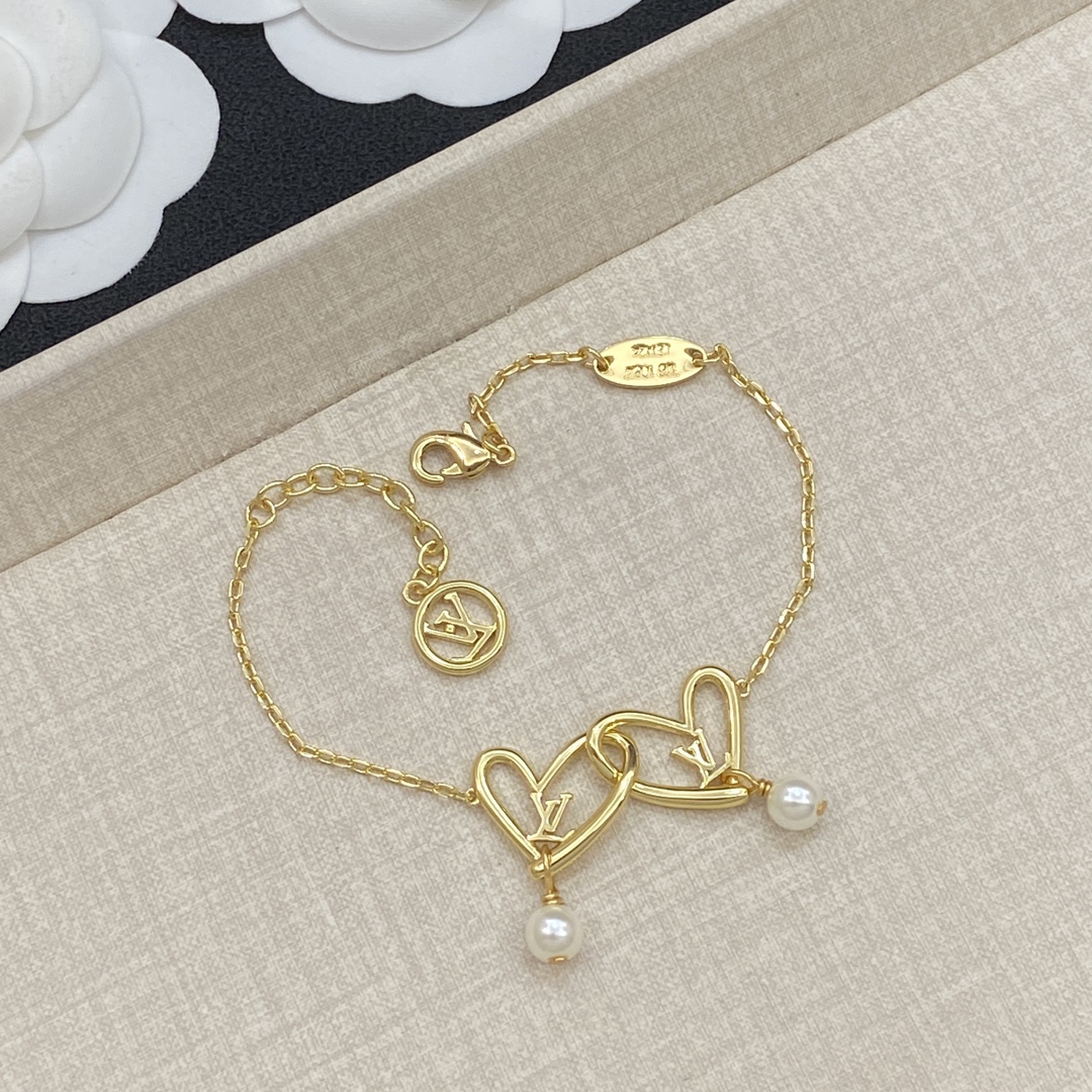 TOP Louis Vuitton LV Bracelet - 2 Colour