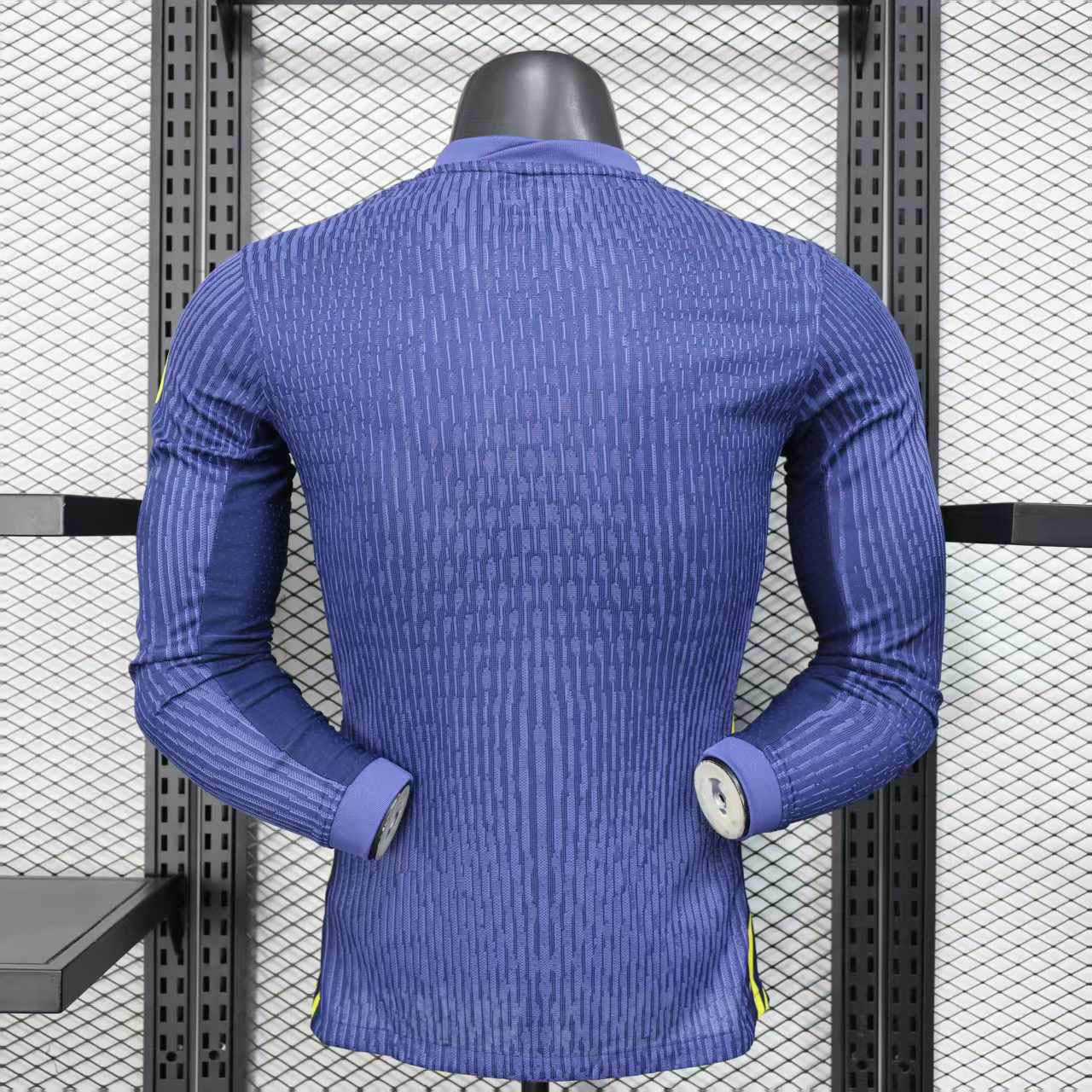 2025/2026 Player Version Long Sleeve Atletico Madrid Away Football Shirt 1:1 Thai Quality