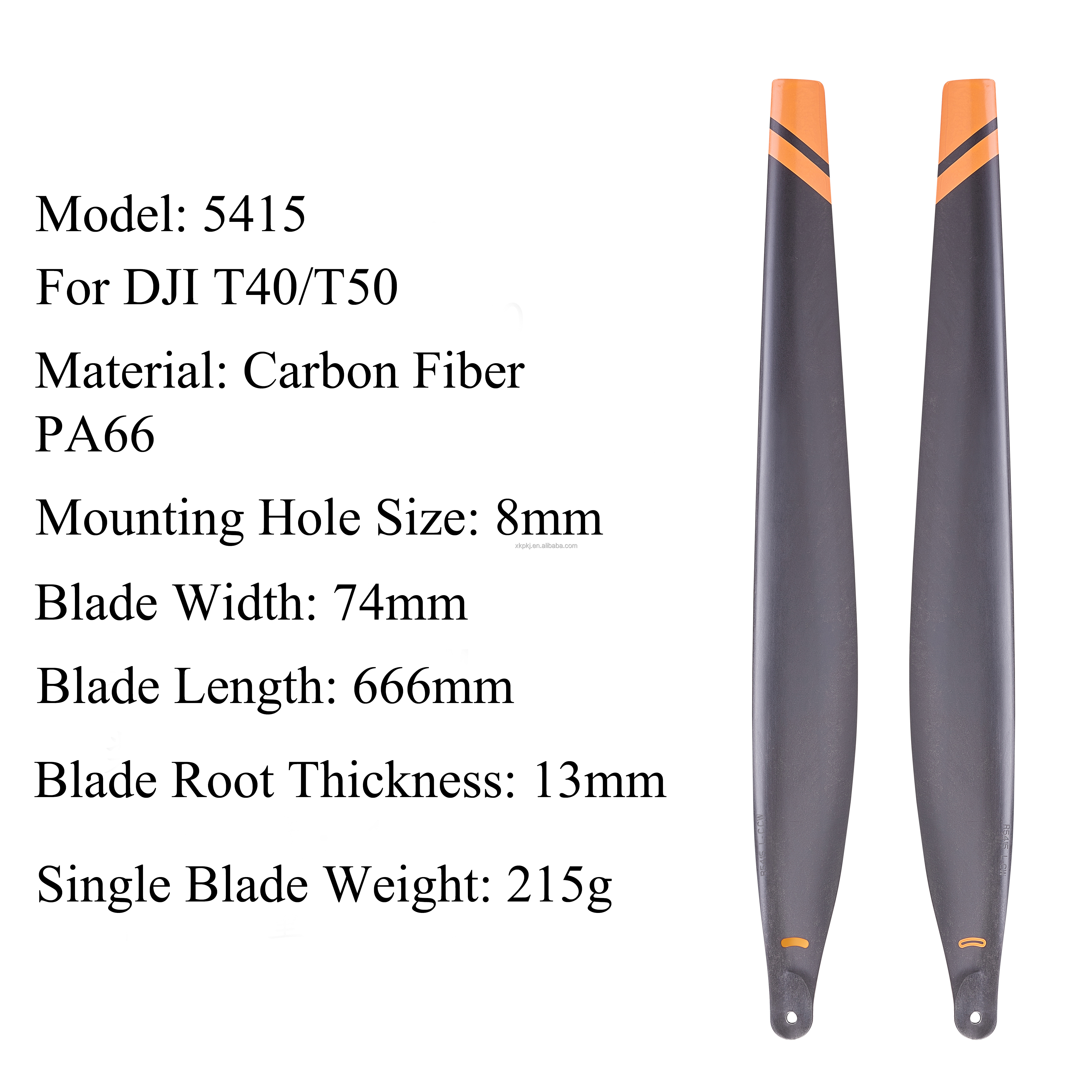 Agricultural Drone Propeller Heat Resistant Corrosion Resistant High Hardness Blade for DJI Agras T50 T40 Drone Accessories for Agriculture