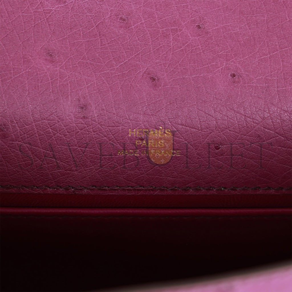 HERMES MASTER KELLY POCHETTE PERMABRASS HARDWARE (22*14*7cm)