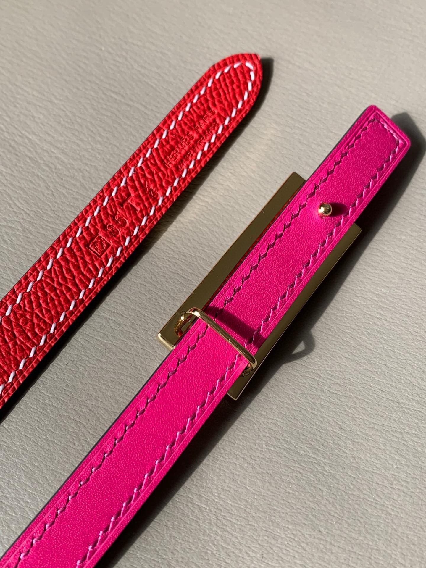 TOP HERMES Double Sided Waistband - 1.3CM