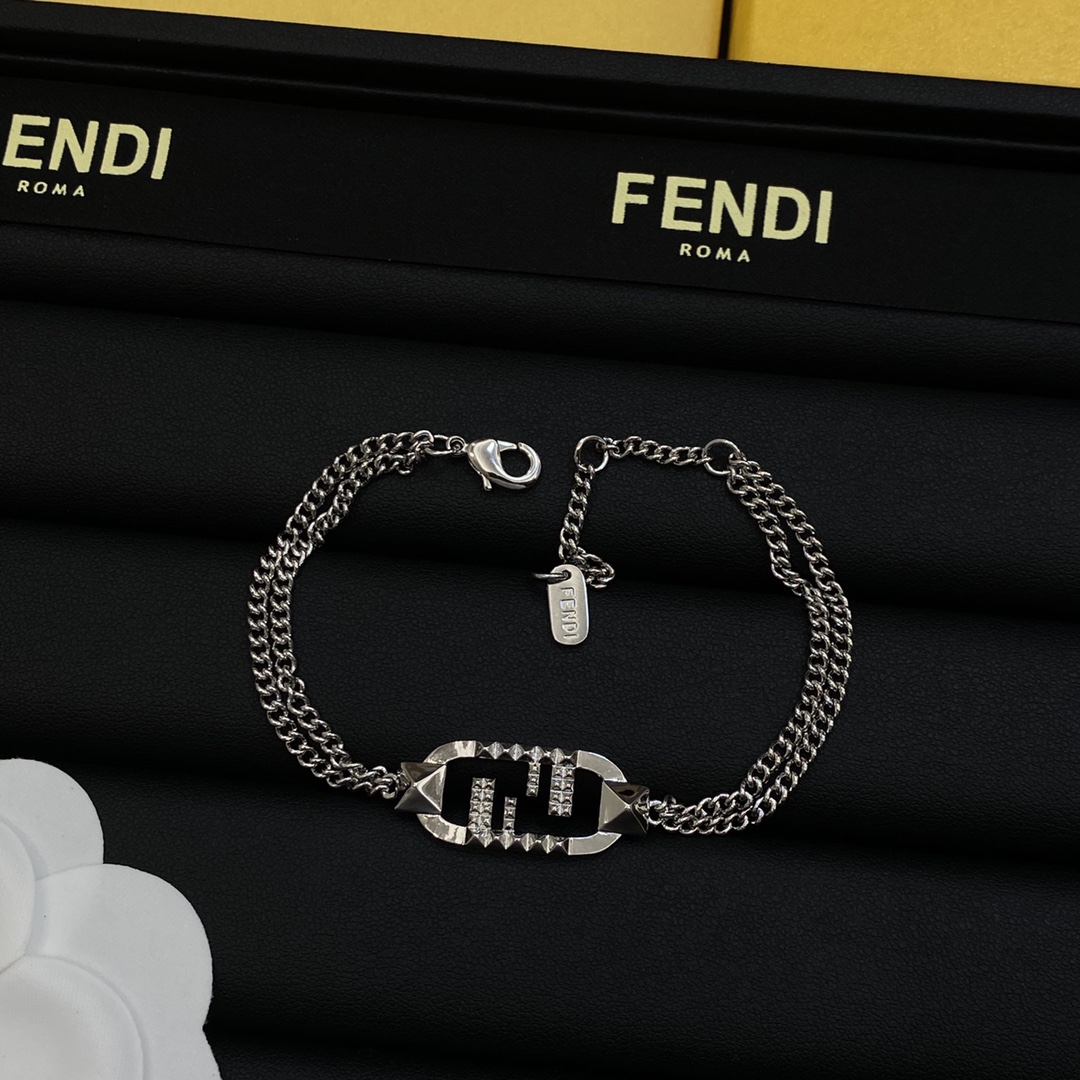 TOP FENDI FF Bracelet - 2 Color