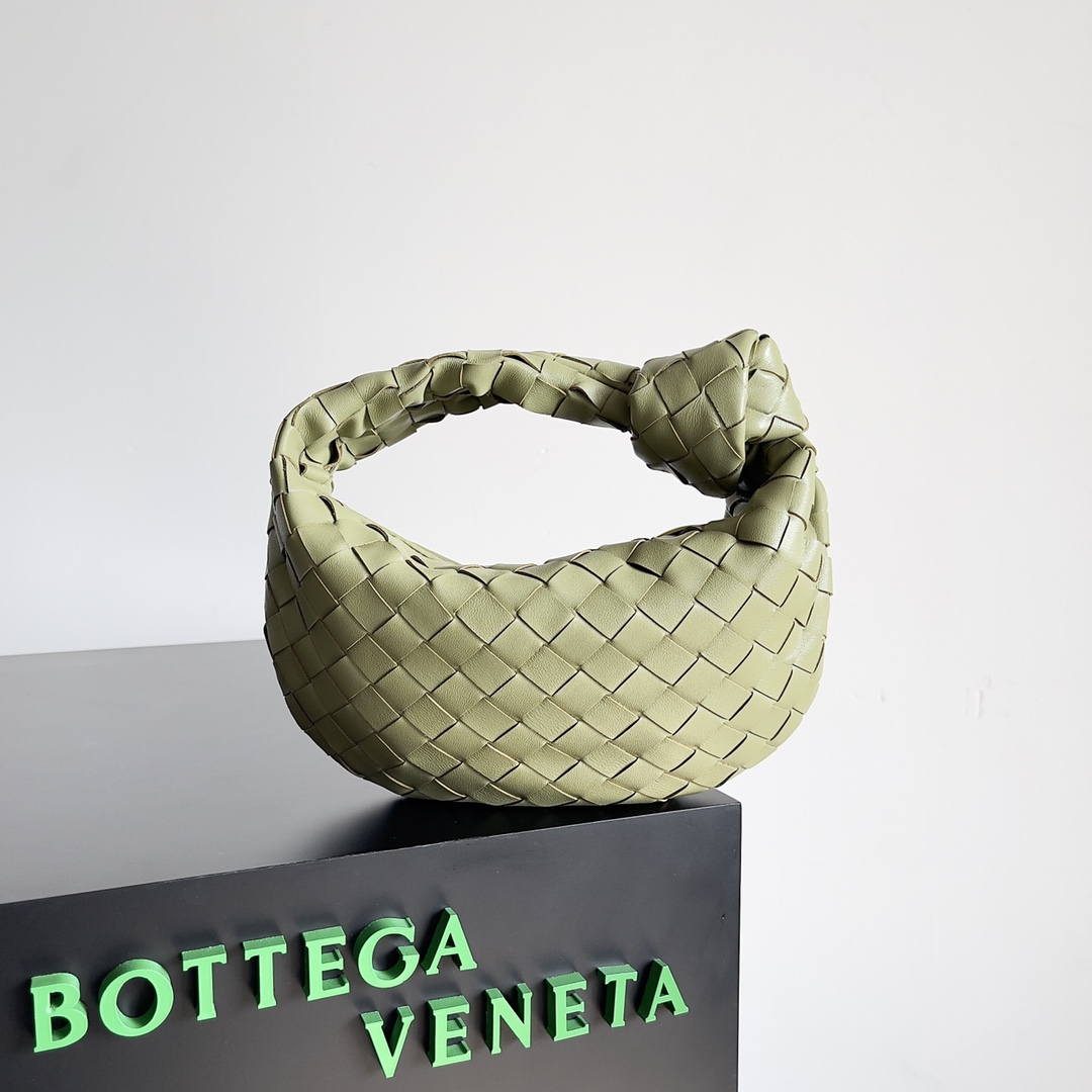 TOP Bottega Veneta BV Jodie Mini Bag - Light Green